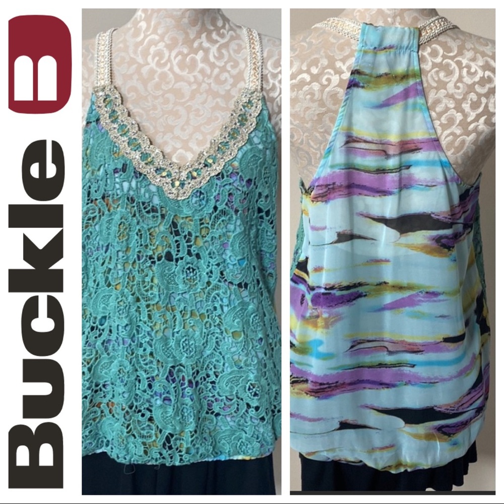 BKE Boutique Mixed Top